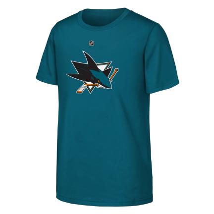 NHL San Jose Sharks Youth Primary Logo Tee