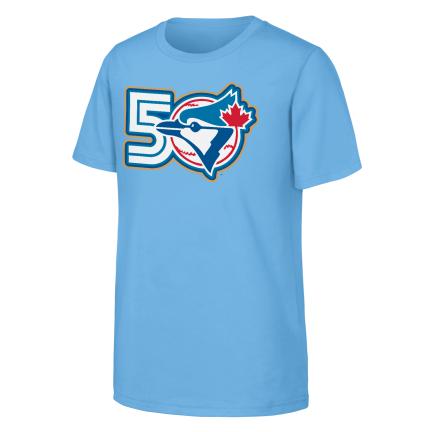 MLB Toronto Blue Jays Youth 50th Season Tee