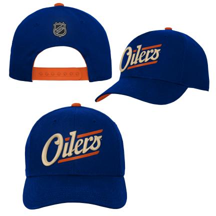 NHL Edmonton Oilers Youth 3rd Jersey Precurved Snapback Hat