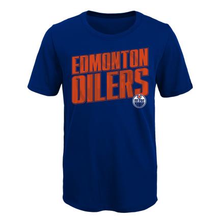 NHL Edmonton Oilers Youth Set the Tone Ultra Tee