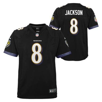 NFL Baltimore Ravens Youth "Jackson" #8 Nike Jersey