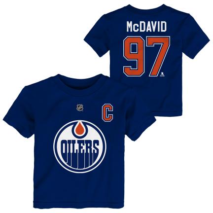 NHL Edmonton Oilers Infant Connor McDavid Player Tee #97