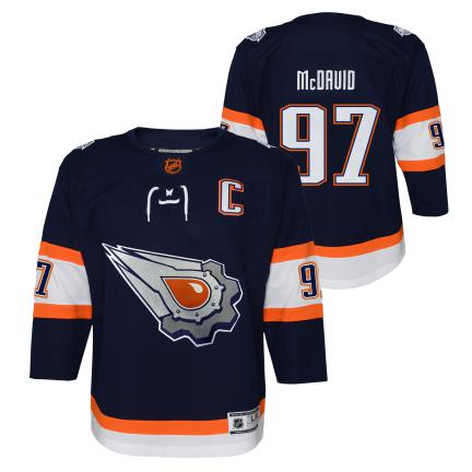 NHL Edmonton Oilers Infant 12-24mos 2022 CC Premier "McDavid" Jersey