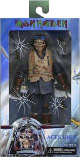 Iron Maiden Aces High - 8" Clothed Figure by NECA (40 Years)
