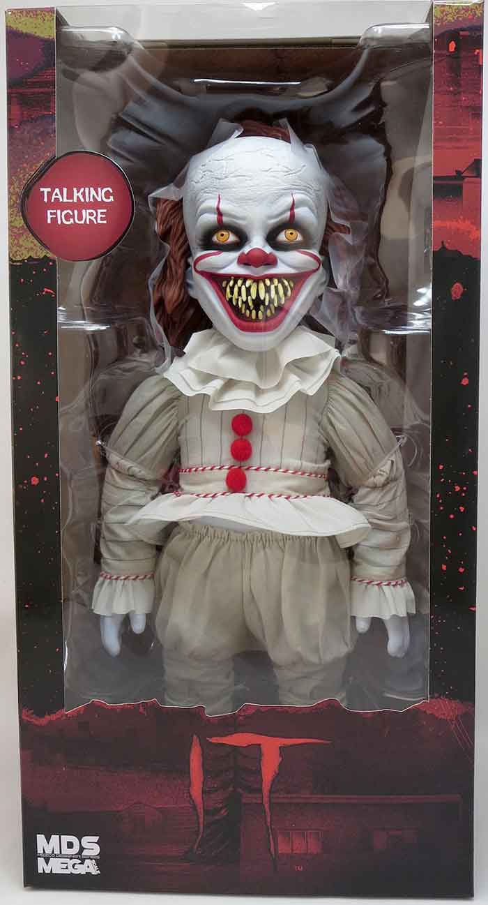 MDS Mega Deluxe IT: Sinister Talking Pennywise by Mezco