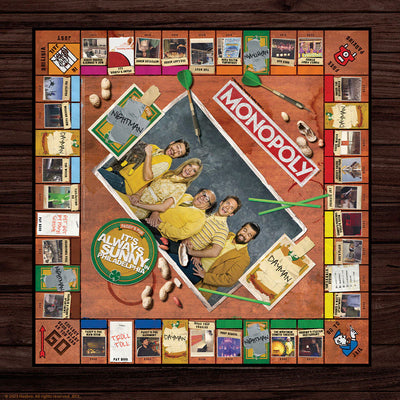 It's Always Sunny in Philadelphia Monopoly Board Game
