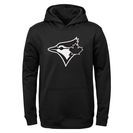 MLB Toronto Blue Jays Youth Black Twill Fleece Hoodie