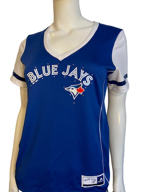 MLB Toronto Blue Jays Womens S Majestic Fashion Jersey (online only)