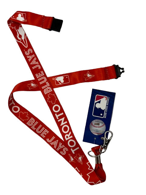 MLB Toronto Blue Jays (Red) Sublimated Lanyard