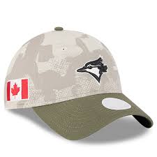 MLB Toronto Blue Jays Women's New Era Armed Forces Day 9Twenty Adjustable Hat