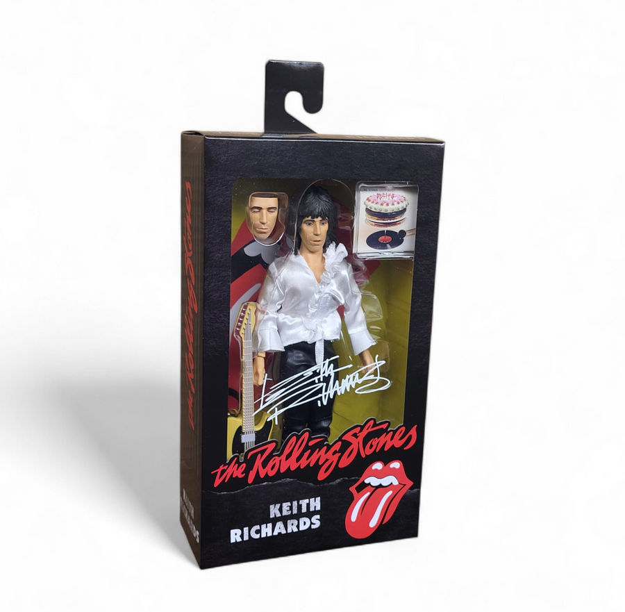 The Rolling Stones - Keith Richards Clothed Figure by NECA