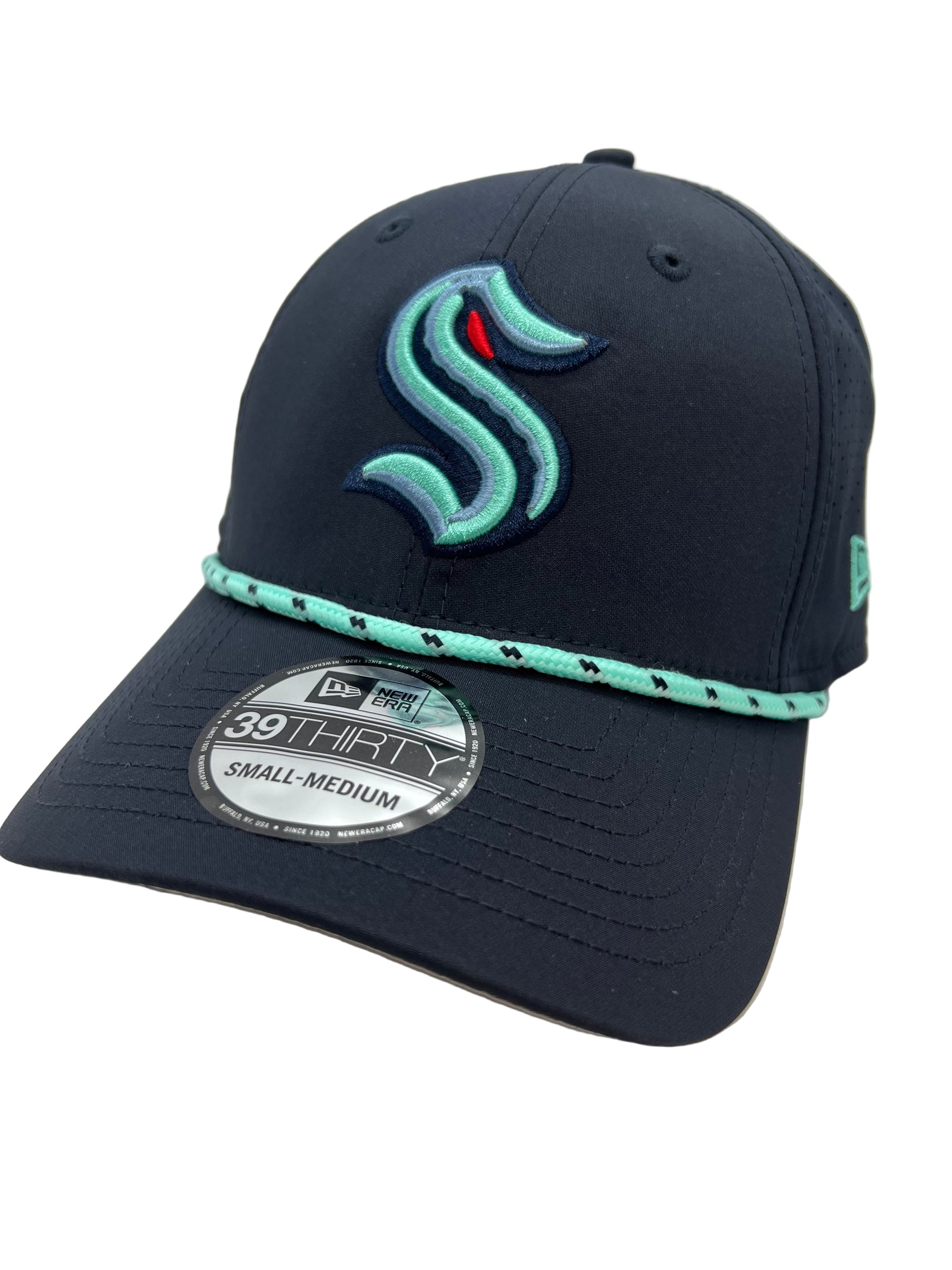 NHL Seattle Kraken 3930 New Era Performance with Rope Flex