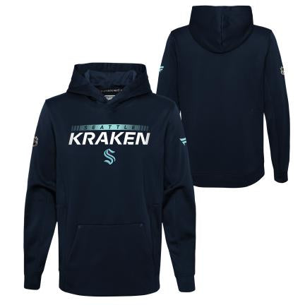 NHL Seattle Kraken Youth Fanatics Authentic Pro Hoodie