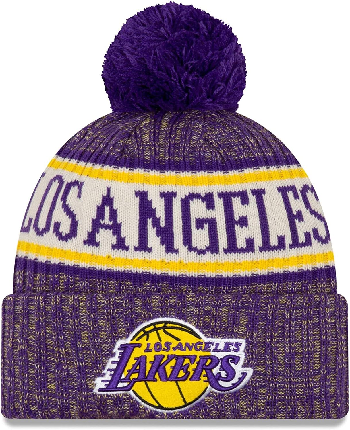 NBA Los Angeles Lakers New Era Sports Knit Toque