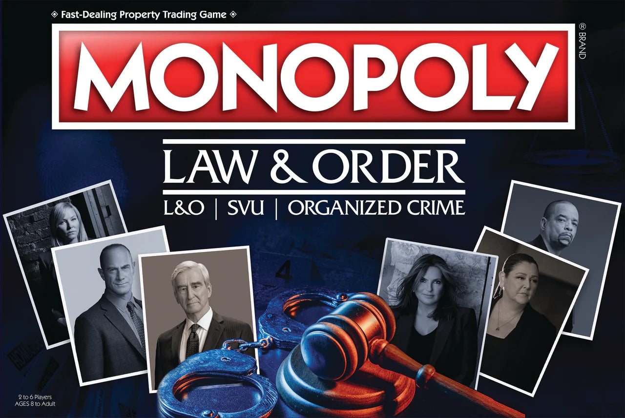 Law & Order Monopoly Collectors Edition Board Game