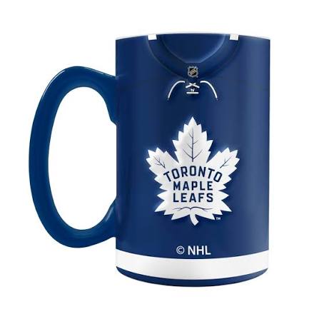 NHL Toronto Maple Leafs 20oz Sculpted Jersey Mug