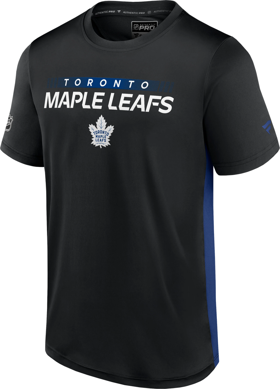 NHL Toronto Maple Leafs Fanatics Authentic Pro Rink Tee (alt-black)