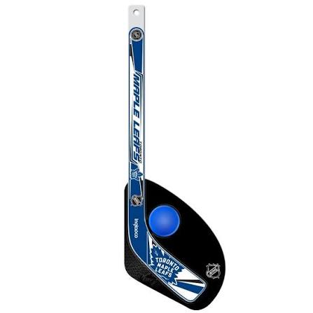 NHL Toronto Maple Leafs Plastic Mini Stick with Ball - Hattrick