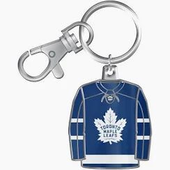 NHL Toronto Maple Leafs Jersey Keychain with clasp