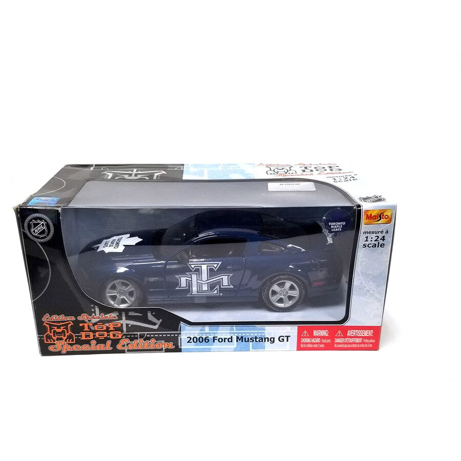 NHL Toronto Maple Leafs 1:24 Scale 2006 ford Mustang GT