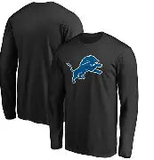 NFL Detroit Lions Fanatics My Logo Long Sleeve Tee (black)