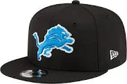 NFL Detroit Lions New Era 9Fifty Basic Snapback Hat (Black)