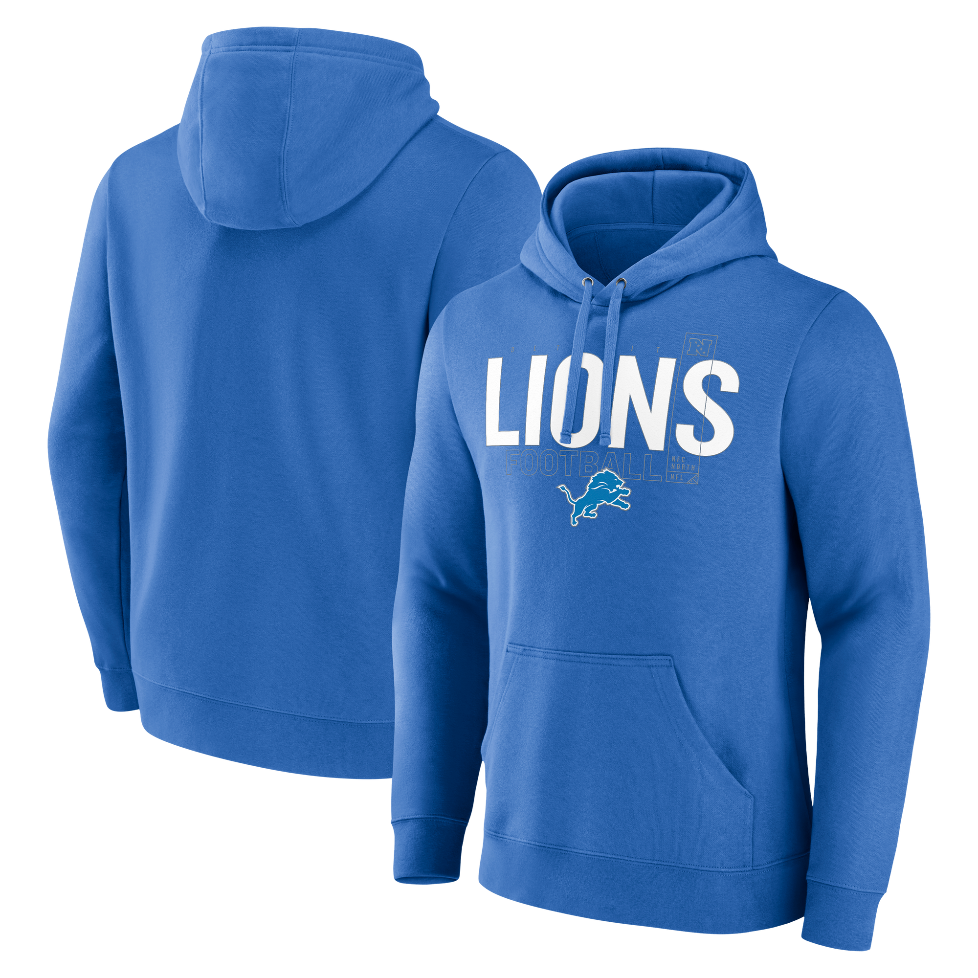 NFL Detroit Lions Fanatics Pylon Outline Hoodie