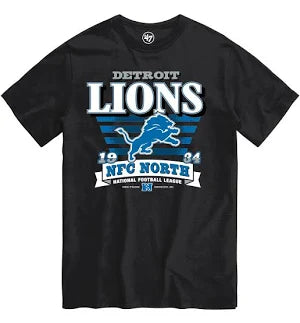 NFL Detroit Lions '47 Brand Stripe Splash Tee