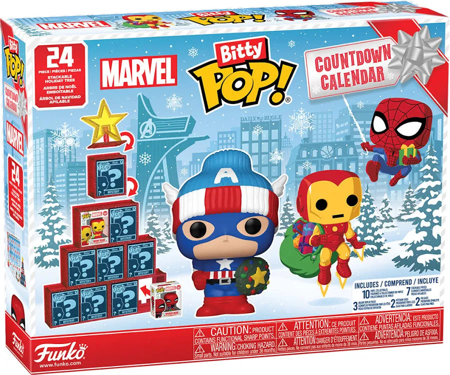 Funko Bitty Pop Marvel Countdown Calendar (24pc.)