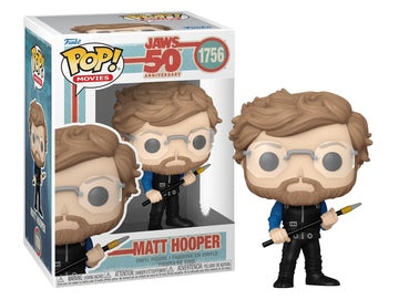 Funko Pop Matt Hooper in Scuba Gear #1756 - Jaws 50th Anniversary