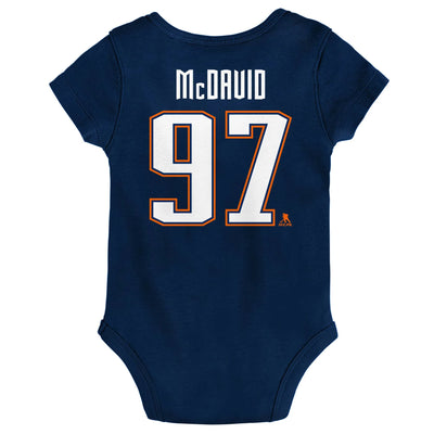 NHL Edmonton Oilers Infant "Connor McDavid" Creeper