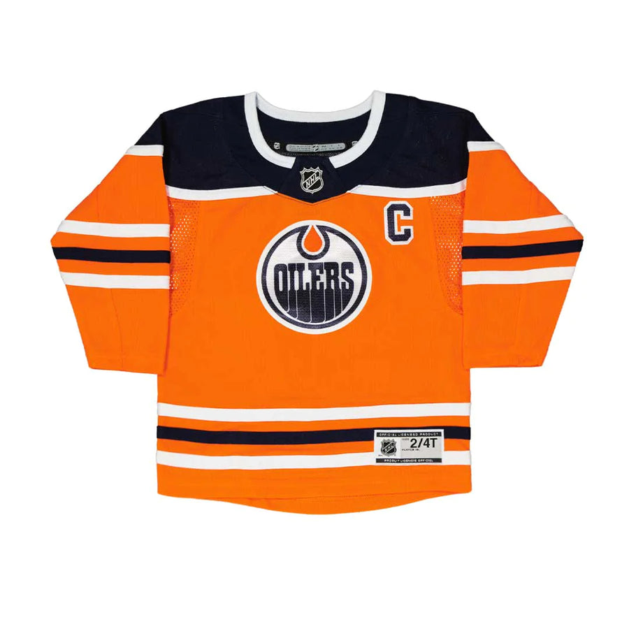 NHL Edmonton Oilers Infant (2-4T) Premier "McDavid" Jersey