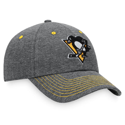 NHL Pittsburgh Penguins Fanatics Unstructured Adjustable Hat (Charcoal)