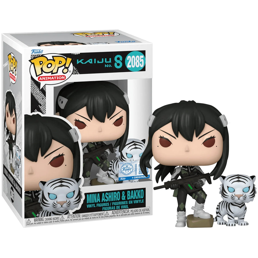 Funko POP Mina Ashiro & Bakko #2085 Kaiju No.8  (funko specialty)