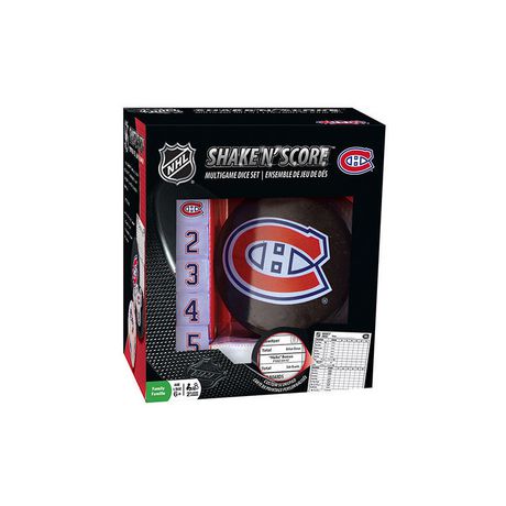 NHL Montreal Canadiens Shake N' Score Multigame Dice Set