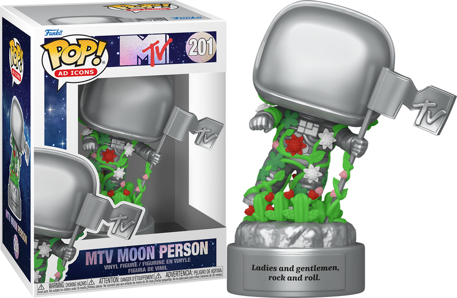 Funko POP MTV Moon Person #201 - POP Ad Icons