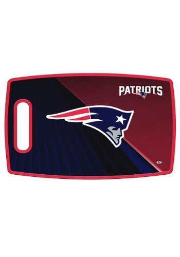 New England Patriots Large Cutting Board 14.5" X 9"