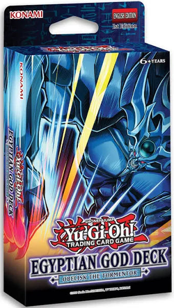 Yu-Gi-Oh! Egyptian God Deck (Slifer the Sky Dragon / Obelisk the Tormentor) -price per box
