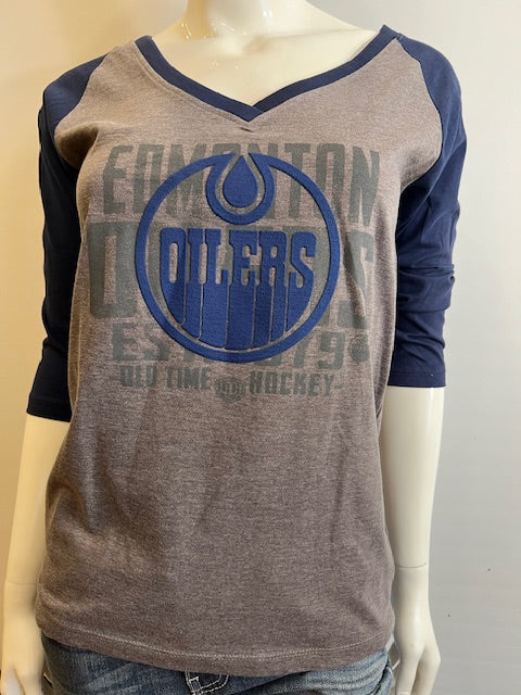 NHL Edmonton Oilers OTH Women's 3/4 Sleeve Tee (online only)