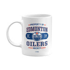 NHL Edmonton Oilers 11oz Property of Ceramic Coffee Mug (price per mug)