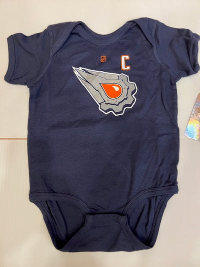 NHL Edmonton Oilers Infant "Connor McDavid" Creeper