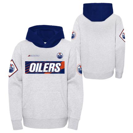 NHL Edmonton Oilers Kids Star Shootout Oversized Hoodie