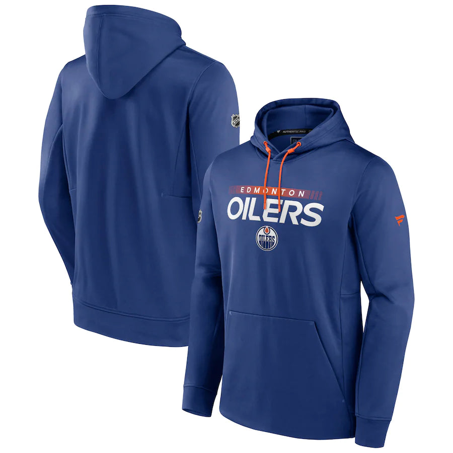 NHL Edmonton Oilers Fanatics Authentic Pro Performance Hoodie