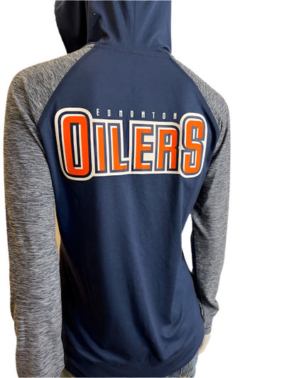 NHL Edmonton Oilers Fanatics Women's S Full Zip Lightweight Hoodie (online only)