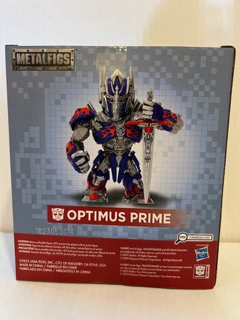 Optimus Prime Transformers: The Last Knight Metalfigs Figure (diecast)