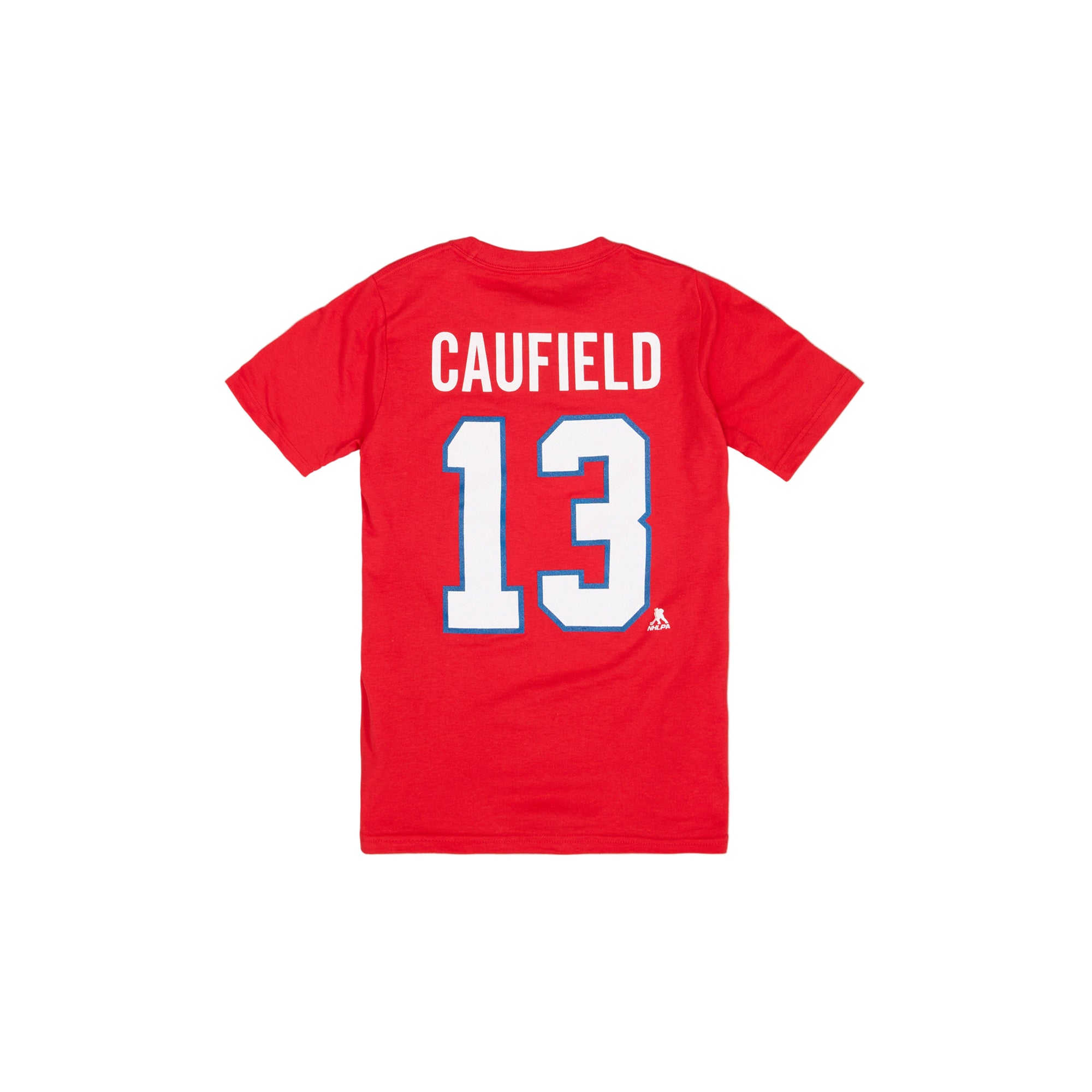 NHL Montreal Canadiens Youth "Caufield" Name & Number Tee
