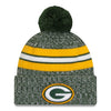 NFL Green Bay Packers New Era '23 Sideline Sports Knit Toque with Pom