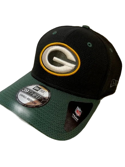 NFL Green Bay Packers New Era 39Thirty Performance Flex Cap (black/green)