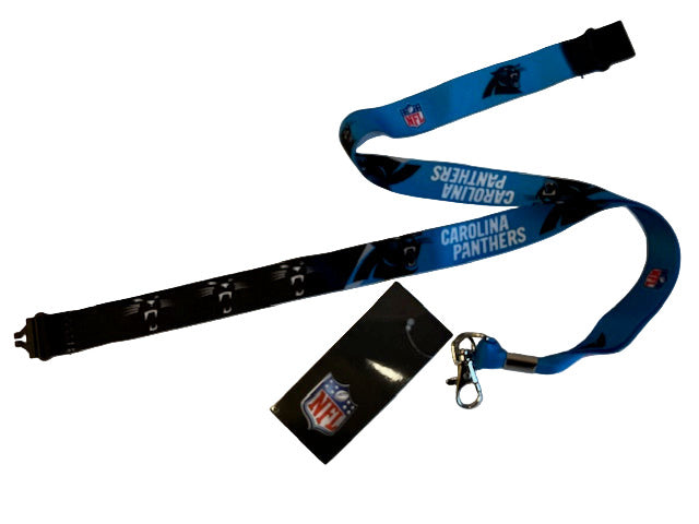 NFL Carolina Panthers Sublimated Lanyard