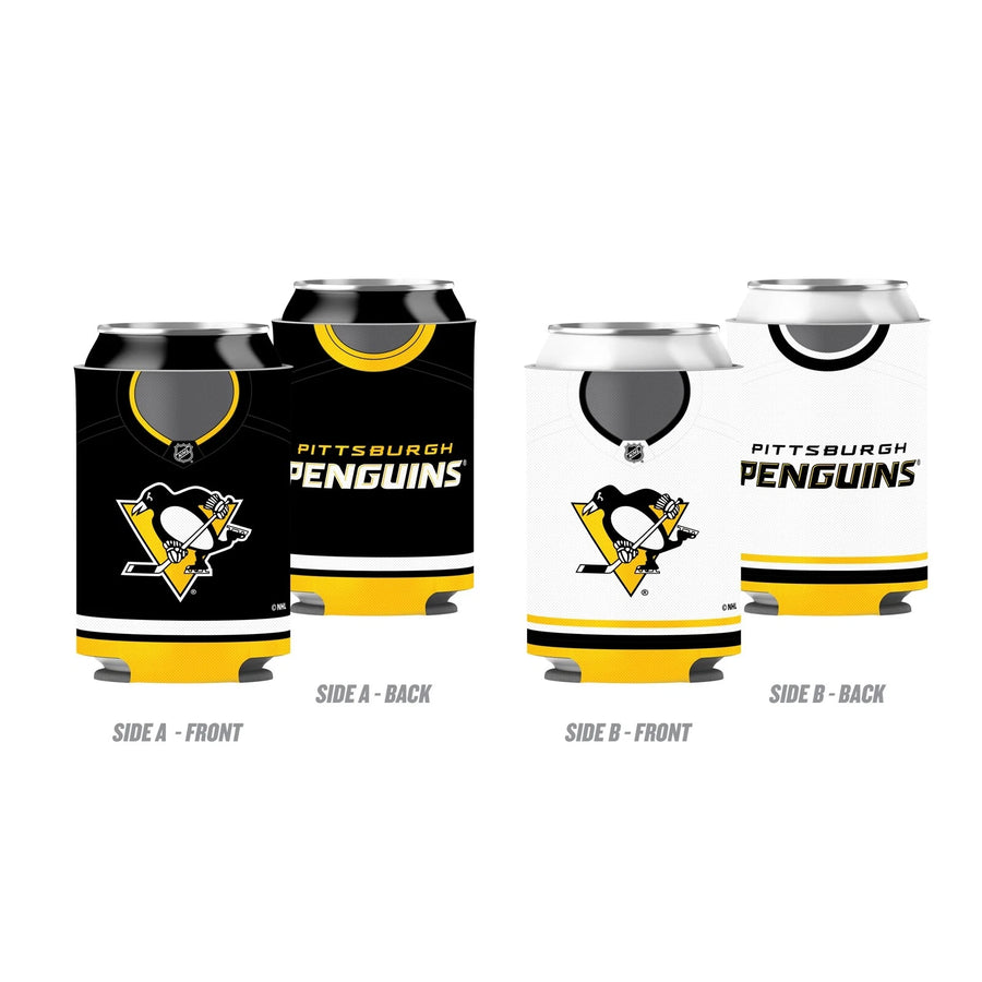 NHL Pittsburgh Penguins Can Cooler Neoprene 2-sided (& reversible)